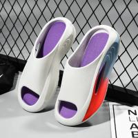 Pisando zapatillas de mierda tendencia de desgaste de verano de los hombres pintura EVA deportes al aire libre fondo suave playa zapatillas de coco de los hombres - details 15