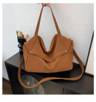 Quiero este bolso de gran capacidad, bolso de hombro informal de moda, bolso vintage mate para las axilas - details 34