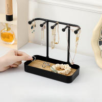 Almacenamiento de joyas de mesa y estante de almacenamiento de placas colgantes - details 3