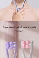 Masajeador Facial Manual V Face Roller Lift Belleza Reafirmante Tamaño de mordida Masajeador facial - details 1