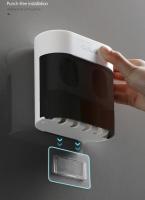 Soporte magnético para cepillo de dientes, dispensador automático de pasta de dientes montado en la pared, accesorios de baño - details 8