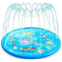 Boquilla de delfín móvil, juego de agua para niños, césped al aire libre, playa, juego de aerosol de verano, tapete con diseño de letras, tapete de juguete - details 10
