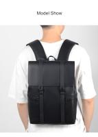 Mochila para ordenador portátil, mochilas impermeables para estudiantes, bolsa de viaje, PU de alta calidad, logotipo impreso de gran capacidad - details 9