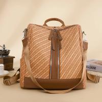 Mochila de cuero de alta capacidad para mujer, bolso de hombro de viaje, Mochilas escolares para niñas - details 7