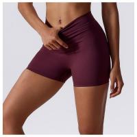 Pantalones de yoga abrasivos elásticos, ajustados para fitness, levantamiento de cadera y abdomen, pantalones para correr - details 8