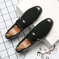 2023 vestidos, zapatos planos de talla grande de cuero de gamuza para hombres de negocios, zapatos Oxford de oficina - details 8