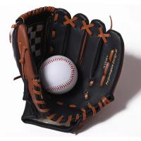 Guantes de béisbol gruesos para adultos, guantes protectores de Softbol de 12,5 pulgadas, equipo protector de manos deportivo resistente al desgaste de PVC - details 3