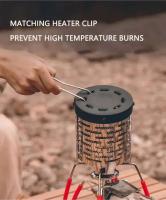 Calentador de camping, cubierta a prueba de viento para estufa, horno de calefacción de microgas resistente al desgaste - details 6