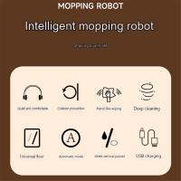 Robot de trapeador inteligente, máquina de trapeador en seco y húmedo para el hogar, máquina de limpieza recargable portátil, aspiradora-B - details 4