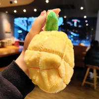 Lindo llavero de conejo de transformación de fruta, adornos de juguete de peluche, llavero de coche - details 8
