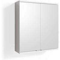 Armario con espejo para baño Roy, blanco, 60 x 68 cm - details 0
