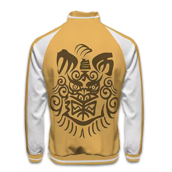 Chaqueta con estampado 3D cortavientos, sudadera - 1