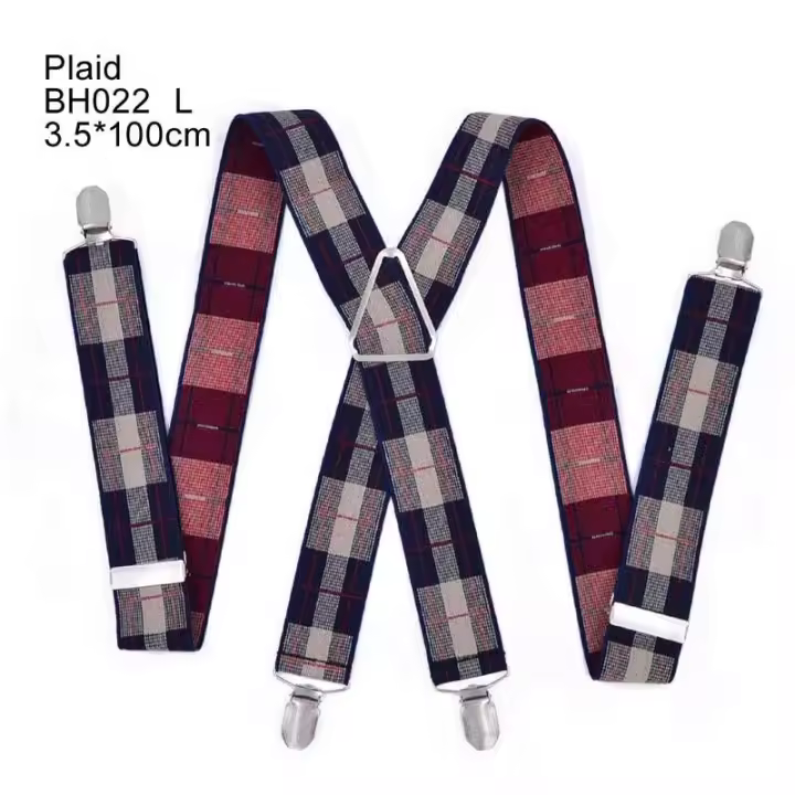 Tirantes de Alta Resistencia en Forma de X Tirantes Elásticos para Pantalones de 55 Pulgadas - 1