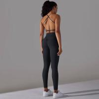 Conjunto de Yoga para Mujeres Sports Bra con Bolsillos, Leggings de Levantamiento de Glúteos, Zapatillas de Correr - details 1