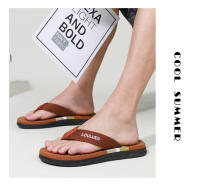 Zapatillas de hombre de verano, nueva tendencia casual, playa, sandalias tipo pellizcar, antideslizantes, suela suave, resistentes al desgaste, chanclas de hombre. - details 18