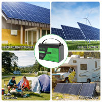 Batería LiFePO4 de 12V 100Ah DATOUBOSS 1280Wh de Potencia, BMS Mejorado a 100A, Ciclos Profundos de 8000-15000, Soporte en Serie/Paralelo para Autobús, Panel Solar, Barco, Hogar - details 3