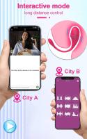 Leten Vibrador Inalámbrico Bluetooth G Spot Dildo Control Remoto de Aplicación - details 10