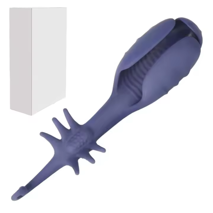 Leten Vibrador de Manga Masajeador de Fantasma Eléctrico para Hombres Estimulador de Duración para Mejorar la Resistencia Juguete Sensual de Salud - 1