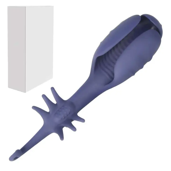 Leten Vibrador de Manga Masajeador de Fantasma Eléctrico para Hombres Estimulador de Duración para Mejorar la Resistencia Juguete Sensual de Salud - 1