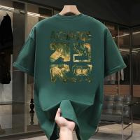 Camiseta de Algodón Puro 100% Camiseta de Verano para Hombres con Manga Corta y Cuello Redondo - details 9
