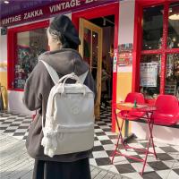 Mochila de gran capacidad para mujer, morral escolar de viaje de negocios, resistente al agua, color negro - details 4