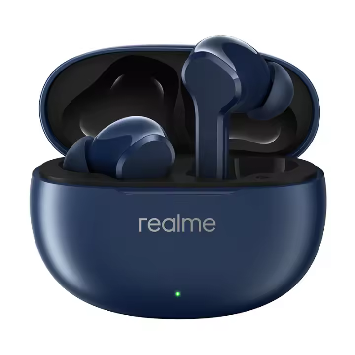 Realme-auriculares T110 TWS, Bluetooth 5,4, cancelación de ruido, 28 horas de protección, IPX5, Azul - 1