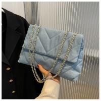 Bolso Vaquero De Mujer, Bolso De Hombro Azul, Maletín, Bandolera, Gran Capacidad, Bolso De Calle - details 25