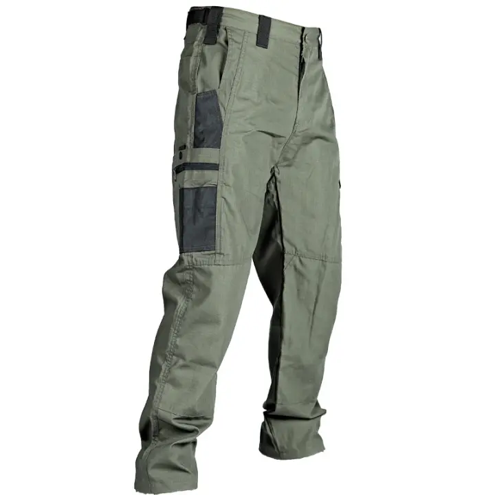 Pantalones Cargo Militar para Hombres Impermeable, Resistentes al Desgaste, Múltiples Bolsillos, Estilo Casual Táctico - 1