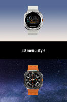 2024 Watch 7 Ultra Reloj inteligente Pantalla Amoled HD Cristal Menú 3D Llamada Bluetooth Brújula Multideporte Reloj inteligente Hombre Mujer - details 17
