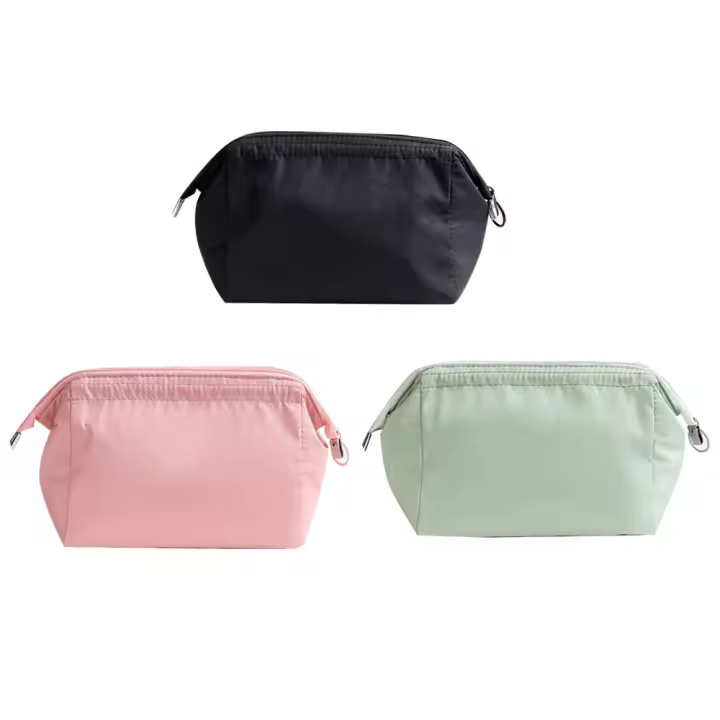 Bolsa de Cosméticos Impermeable de 3 Uds. Bolsa de Aseo de Maquillaje Portátil de Viaje - 1