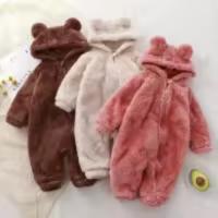Pijama De Oso De Dibujos Animados Para Bebés Invierno Ropa De Bebé Algodón Infantil Para Niño Y Niña Traje De Animal Con Cierre De Cremallera 0-24 Meses - details 1