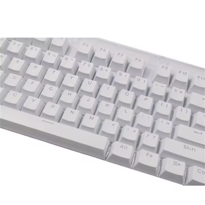 Teclado mecánico Universal de 980k, teclas mecánicas coloridas de inyección OEM, tapa de tecla retroiluminada, teclas en blanco, teclas de teclado - 1