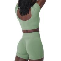 Nvgtn-Sujetador sin costuras Serene para mujer, Top de LICRA para Fitness, elástico, transpirable, mejora del pecho, ropa interior deportiva de ocio, nuevo - details 24