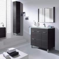 Mueble de Baño de 2 Puertas y 4 Patas Diseño Koncept Acabado en Blanco Brillante - details 13