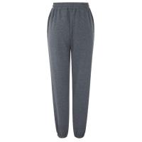 Pantalones de sandalia sueltos deportivos casuales para mujer, cintura elástica, color sólido - details 7
