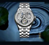 Reloj de Lujo AESOP Tourbillon Volador Automático con Cristal de Zafiro - details 20