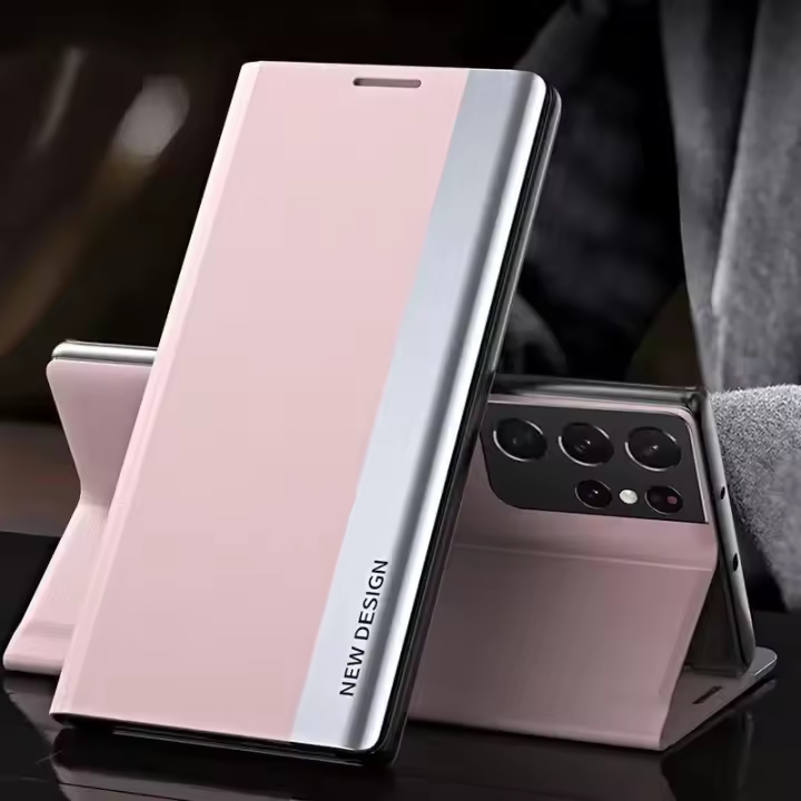 Funda de cuero de lujo con tapa para Samsung Galaxy S25 S22 S20 S23 S21 S24 FE Note 20 Ultra 10 Plus - 1