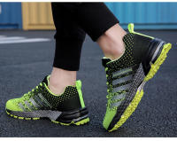 Zapatillas de correr transpirables para hombre, zapatos informales antideslizantes de gran tamaño, cómodos para caminar y trotar, Unisex - details 22
