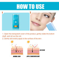 Barra de Sol SPF50+ Protección UV Impermeable y Anti-transpirante No Graso, Herramienta de Cuidado de la Piel Facial - details 5