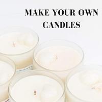 Pellets de cera de abeja blanca para fabricación de velas, pastillas de cera de abeja fáciles de derretir para velas DIY, (1 LB) - details 1