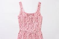 Vestido corto casual francés con cintura entallada para mujer, estilo nuevo - details 2