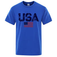 Camisetas Vintage con estampado de calle de la bandera de Estados Unidos para hombre, camisetas informales de algodón de alta calidad, camisetas transpirables de Hip-Hop para verano - details 7
