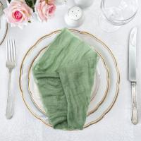Lino Gauze Runner Decoración de Comedor Rústica para Bodas, Fiestas, Navidad 90*300CM - details 14