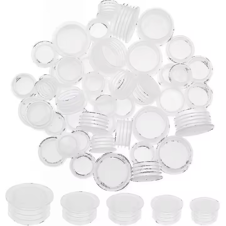 50 tapones para salero y pimentero, tapones de repuesto de plástico Jjj - 1