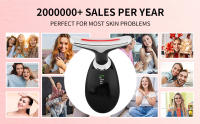 face massager electric face lifting micro current facial devices face lift device