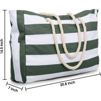Bolsos de playa para mujer Bolso grande de playa impermeable Bolsos de playa con cremallera Bolso de piscina impermeable a prueba de arena Bolso grande - details 26