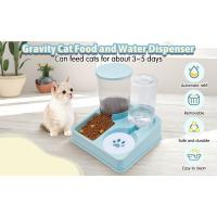 Alimentador automático para gatos, juego de dispensador de agua 2 en 1, Alimentador automático inclinado para mascotas - details 6