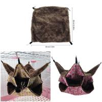 Colchón Colgante de Hamster de 3 Capas Diseño de Laberinto de Conejo Cama Cálida de Vellón para Pequeños Animales Nido de Jabalí para Invierno, Primavera y Otoño - details 5