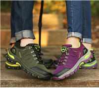 Zapatos de senderismo de marca para mujer, zapatillas de Trekking al aire libre, zapatos de viaje antideslizantes, transpirables, zapatos deportivos impermeables, zapatos de trabajo - details 16