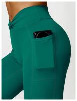 Conjunto de Yoga para Mujeres 2 Piezas Traje de Gimnasio Ropa Deportiva Sujetador de Cintura Alta Pantalones Cortos Leggings de Yoga Material de Nylon Adecuado para Primavera/Verano - details 4